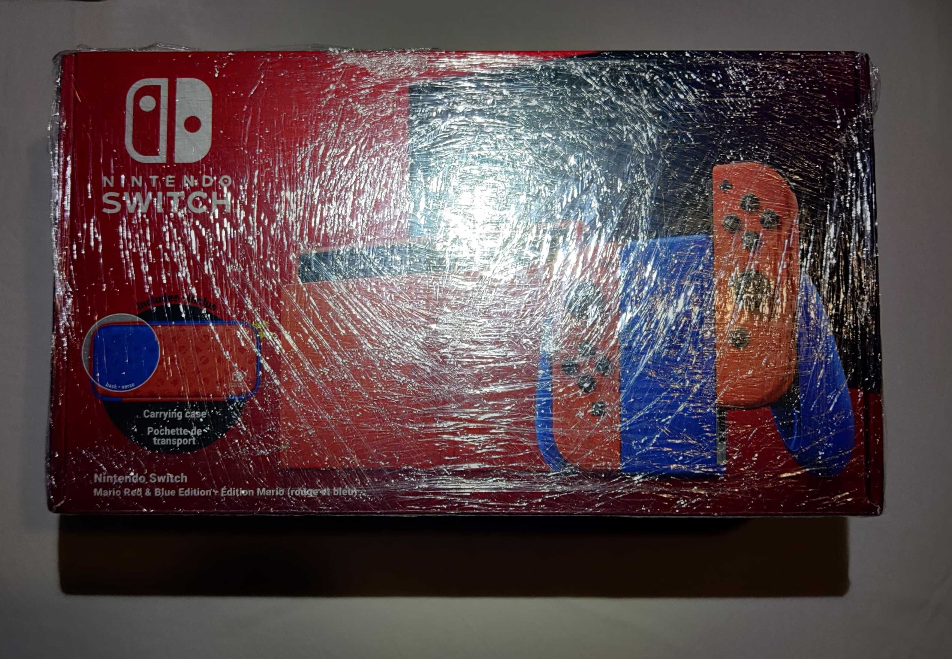 Nintendo Switch Mario Red & Blue Edition (RARA e DESCONTINUADA)