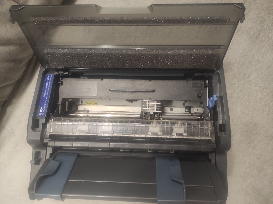 Принтер матричный Epson Lx-350 + новый картридж (лента)