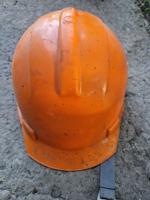 Каска строительная оранжевая