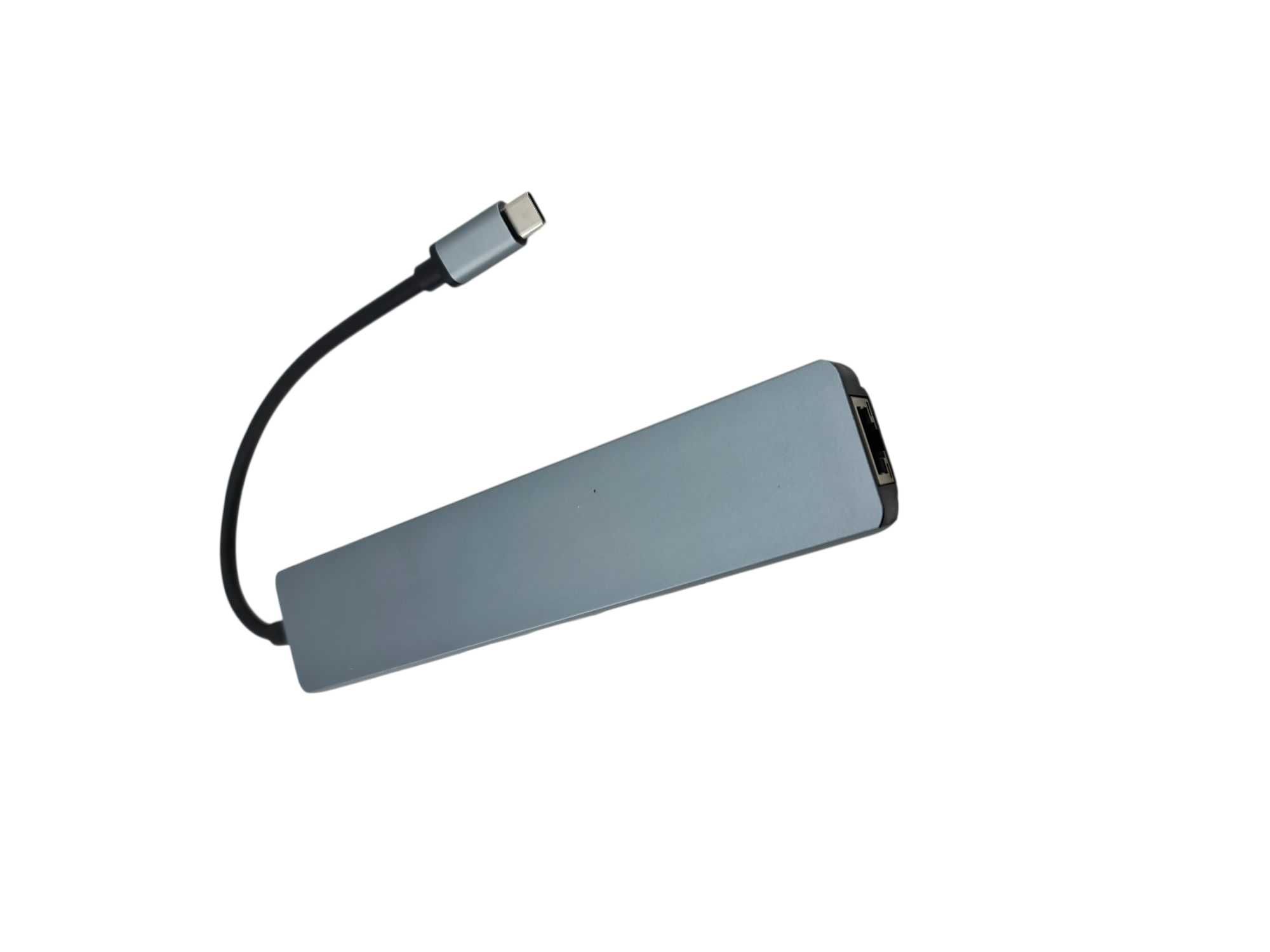 Adapter  8W1 Avigers RJ45 HUB USB C PC.