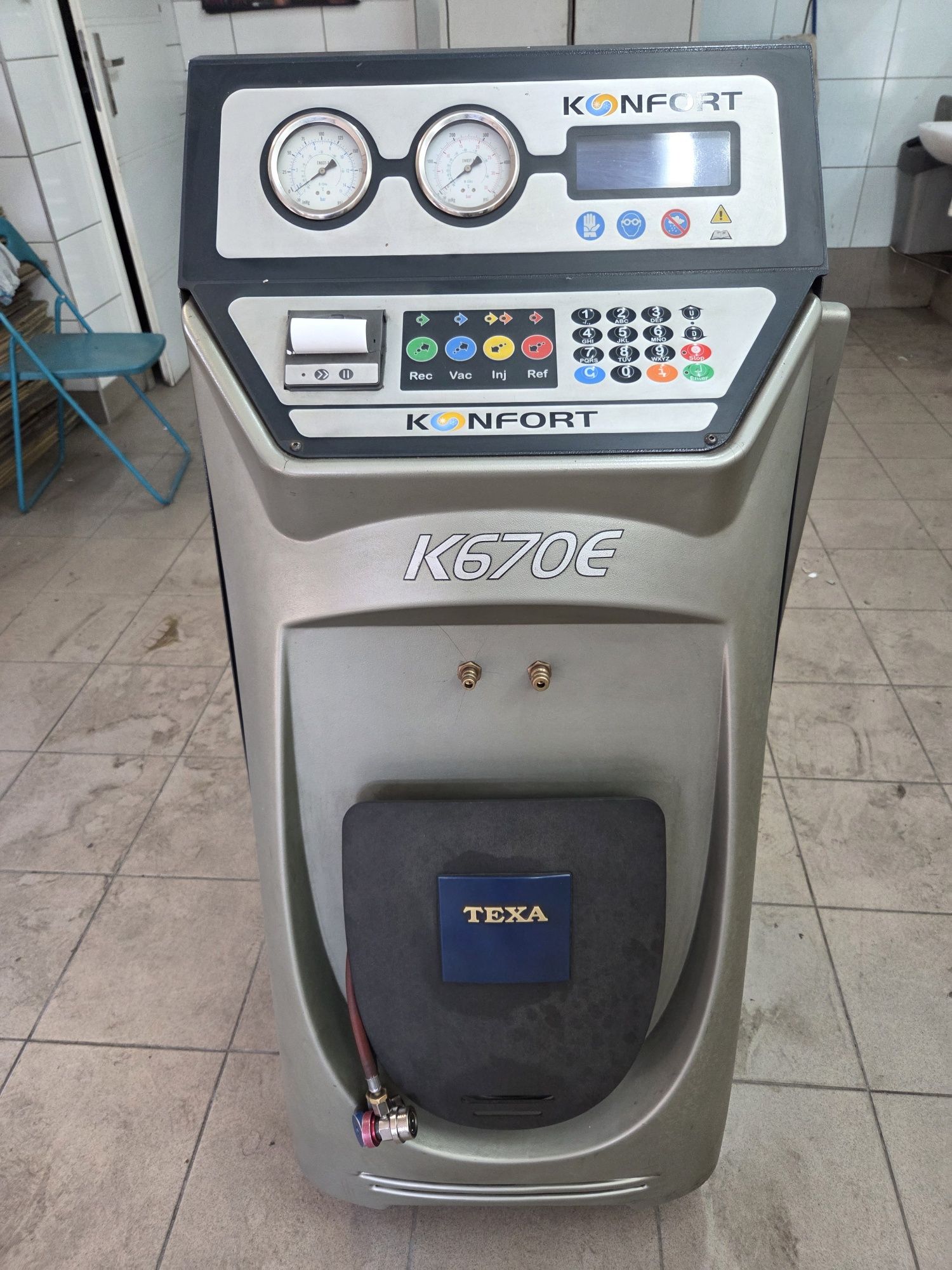 stacjia do obsługi klimatyzacji TEXA K670 E KOMFORT