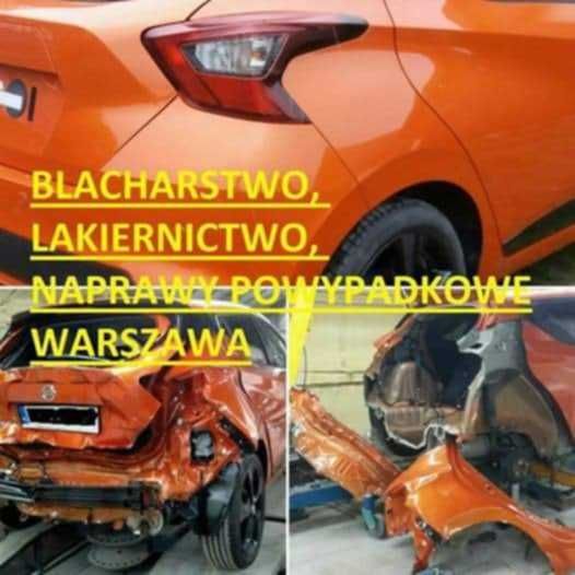 Blacharstwo lakiernictwo samochodowe