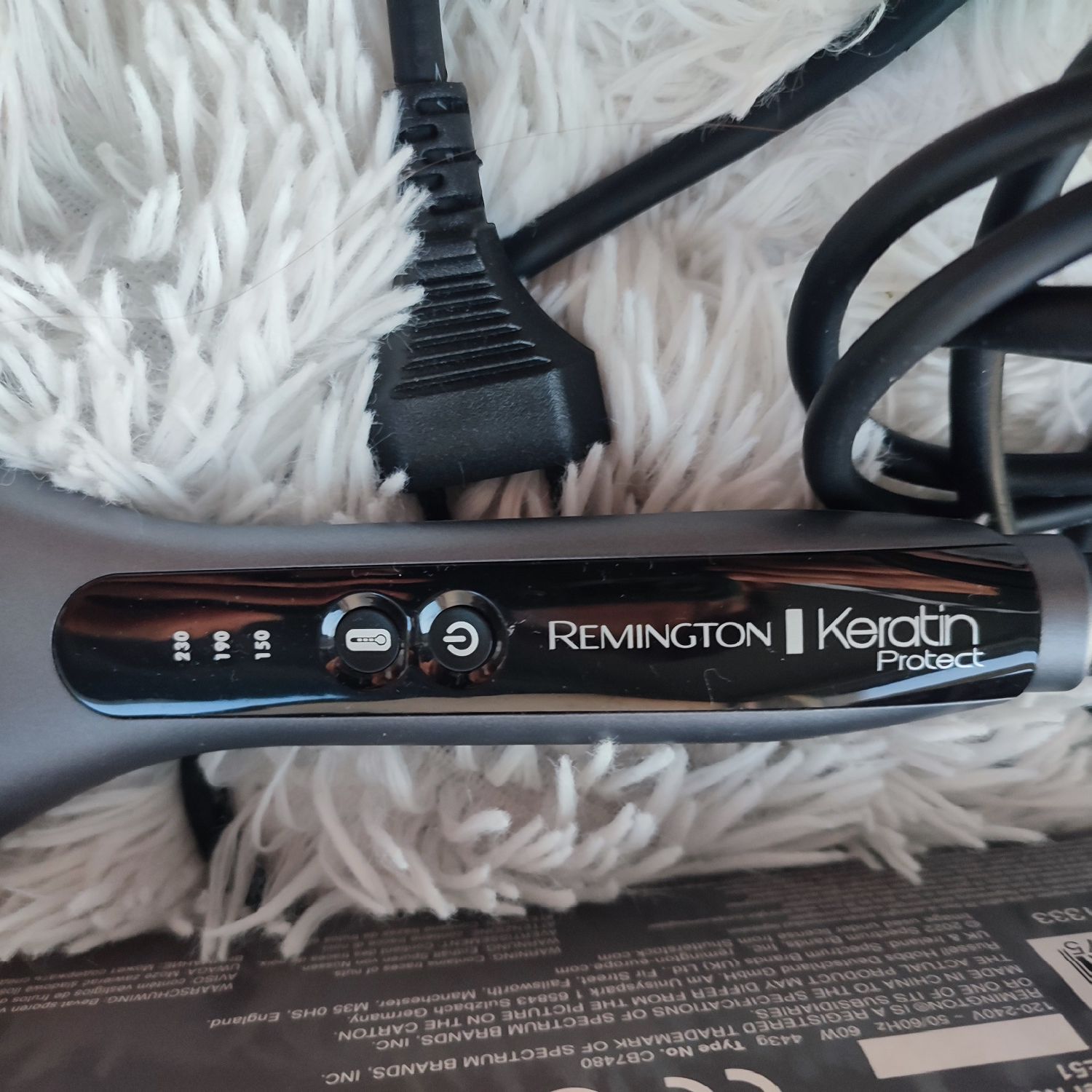 Remington Keratin Protect, szczotka prostująca