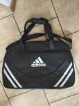 Torba podróżna wykonana wzór Adidas