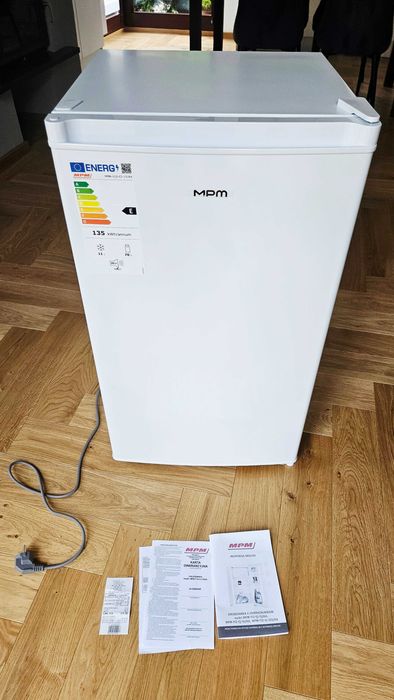 Lodówka z zamrażarką MPM 84 cm, stan idealny, na gwarancji