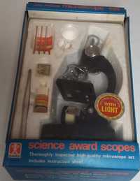 Microscópio vintage anos 70
