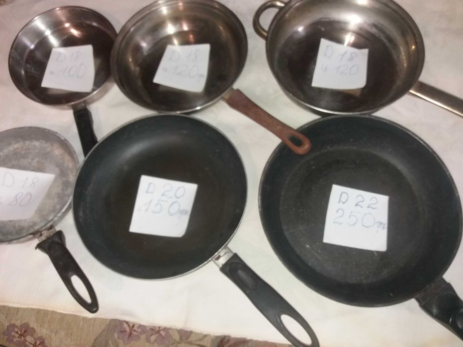 Сковорідки б/у (пательні)