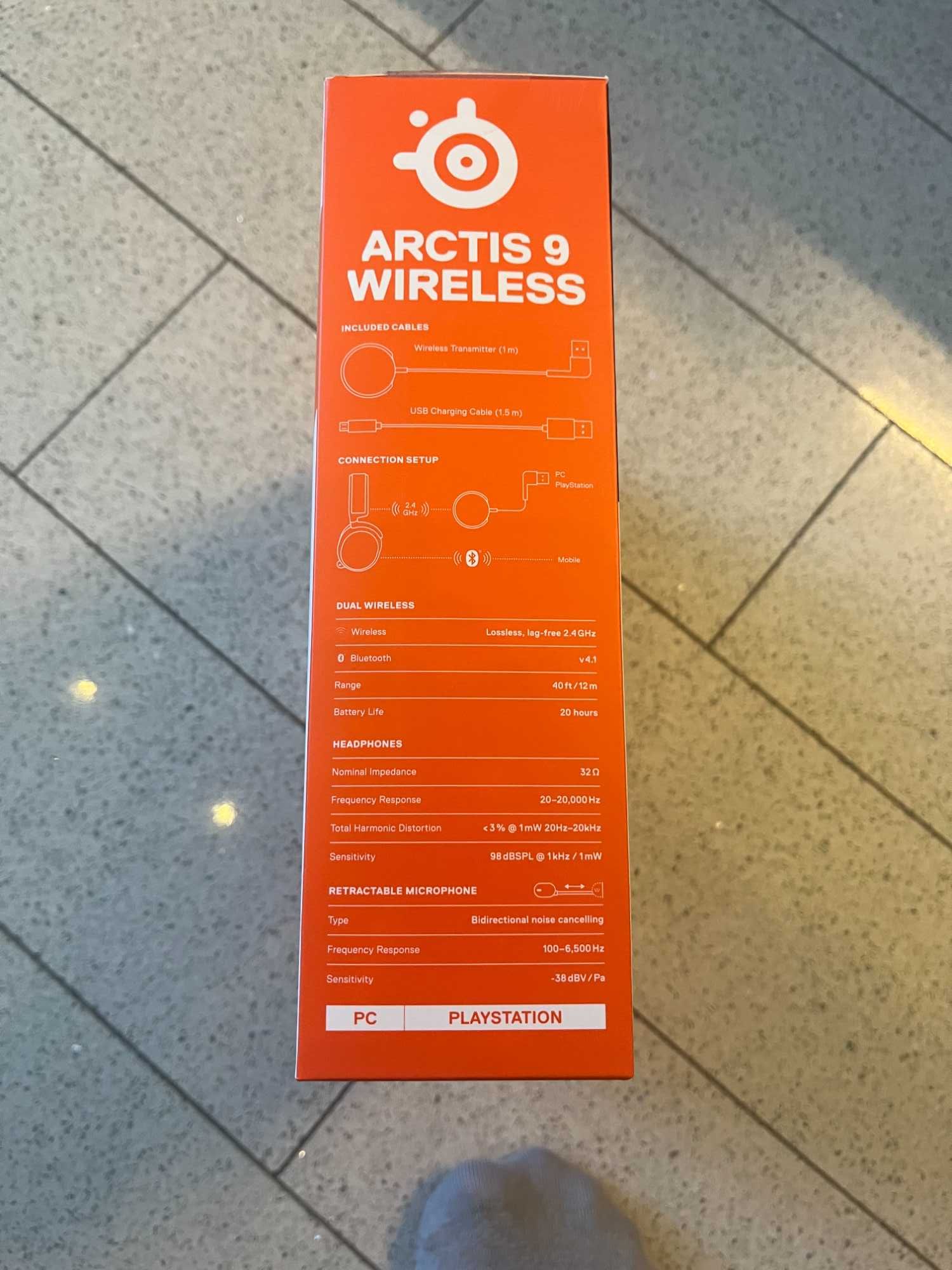 Słuchawki bezprzewodowe Steelseries Arctis 9 Wireless