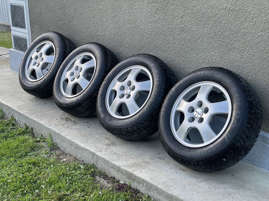 Титани на Зимові резині 5:100 R15 Golf 4 ,Bora,Octavia,Polo,Fabia