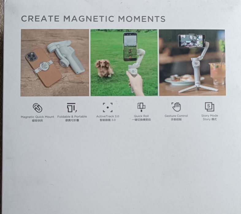 Statyw, gimbal DJI OM4 SE. Selfie stick do smartfona.  Super stan.