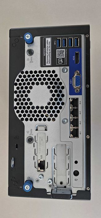 HPE MicroServer Gen10 Plus c/ 4× SSD 480GB