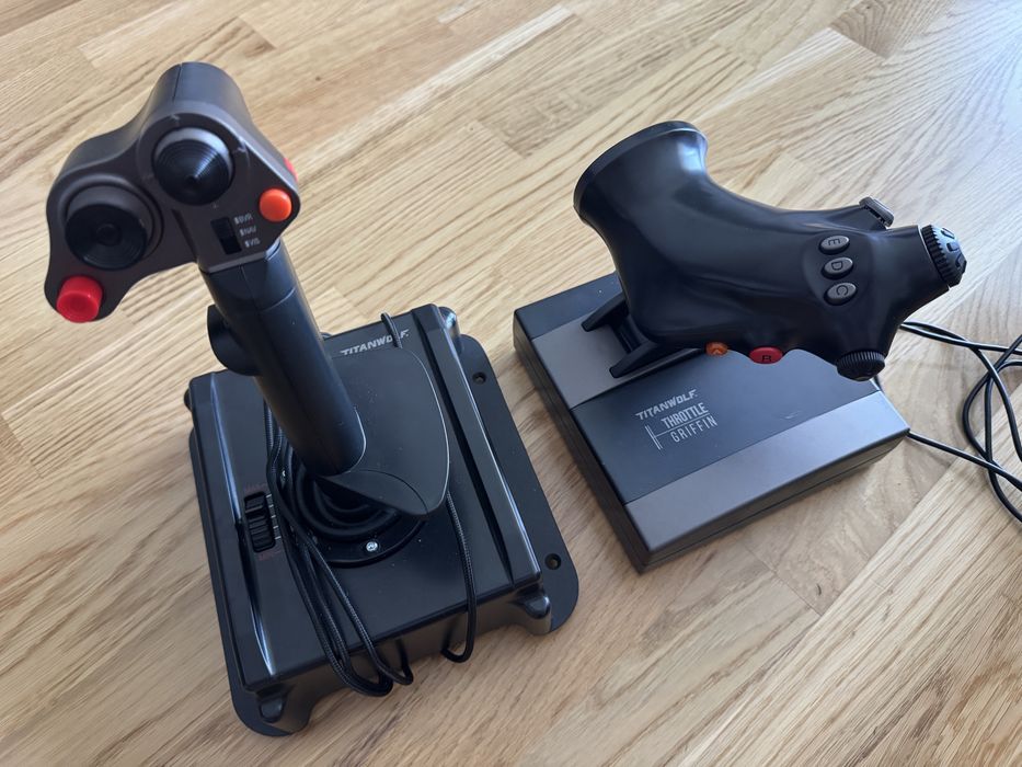 Titanwolf Joystick Flight Stick PC Throttle