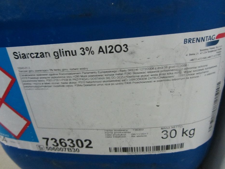 Siarczan glinu 3% Al2O3