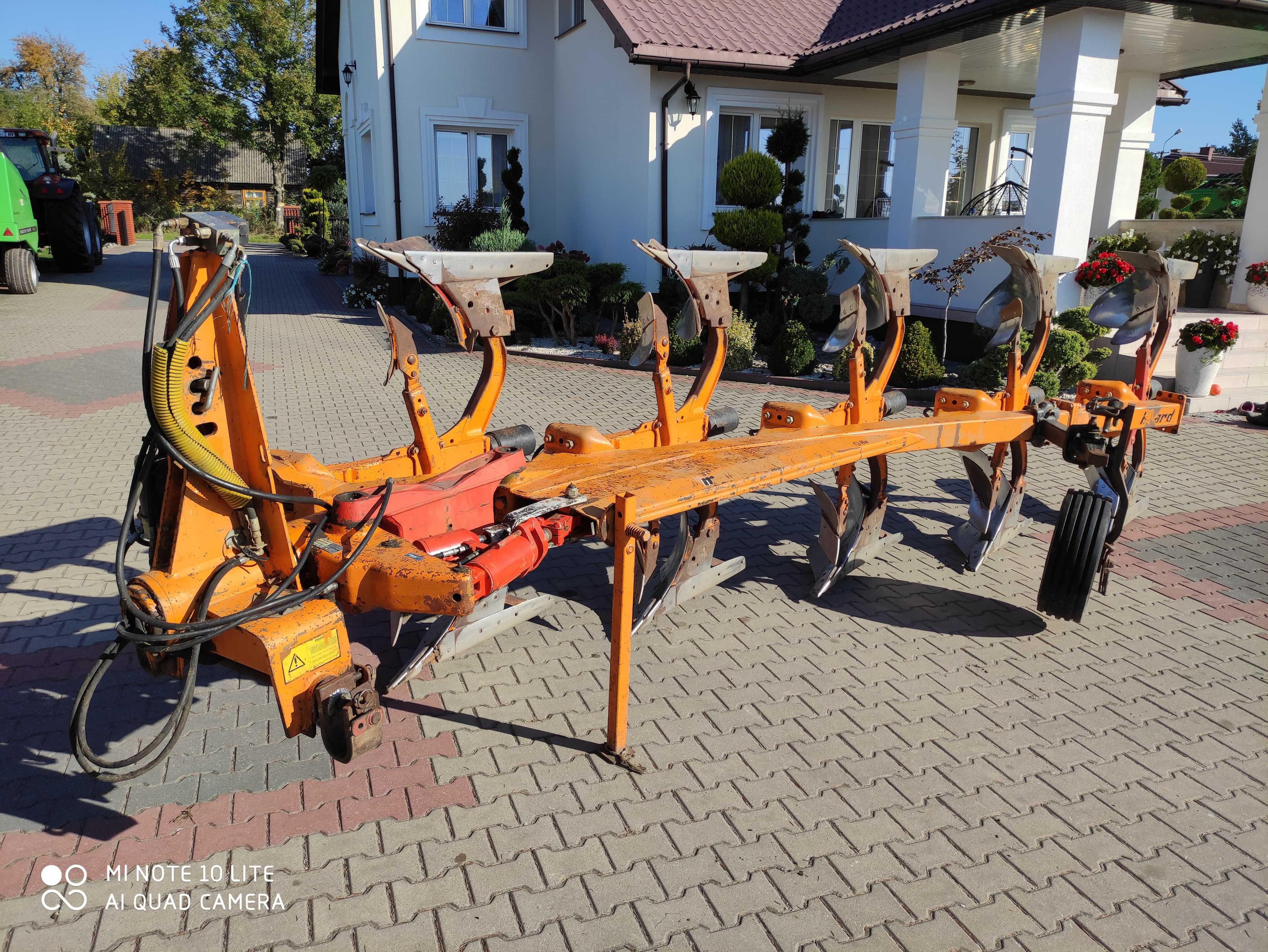 Pług 5 Huard Vari-Master 120 sprowadzony Vario Liniowanie kuhn