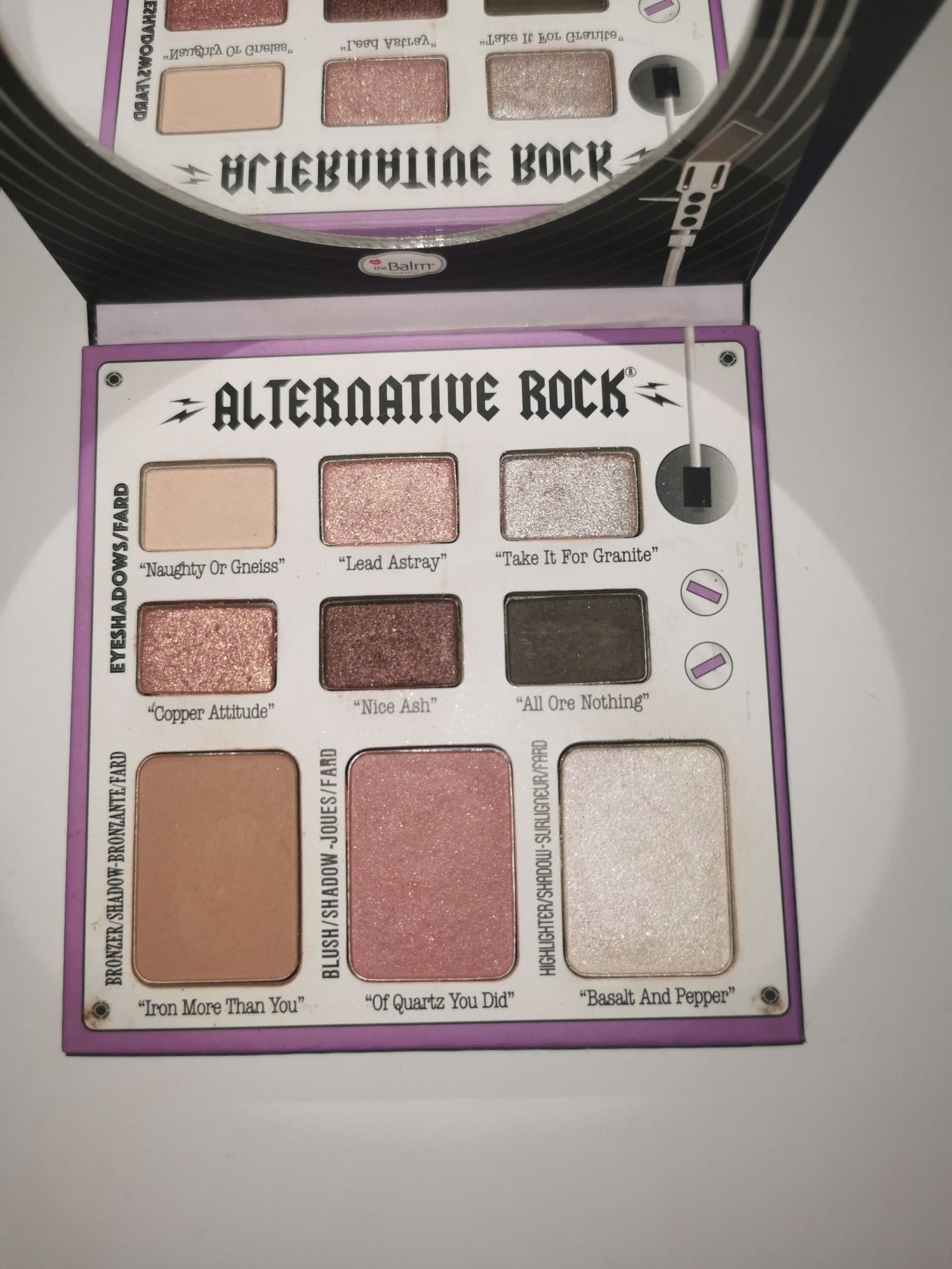 theBalm ALTERNATIVE ROCK/paleta do makijażu twarzy i oczu