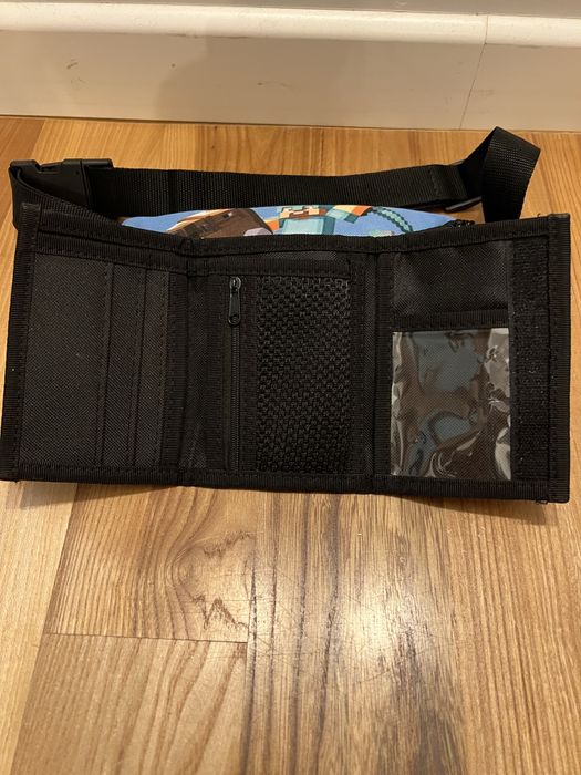 Zestaw nerka Minecraft i portfel Roblox stan idealny