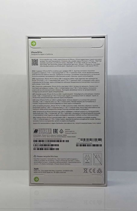 iPhone 16 Pro 126GB Natural Titanium