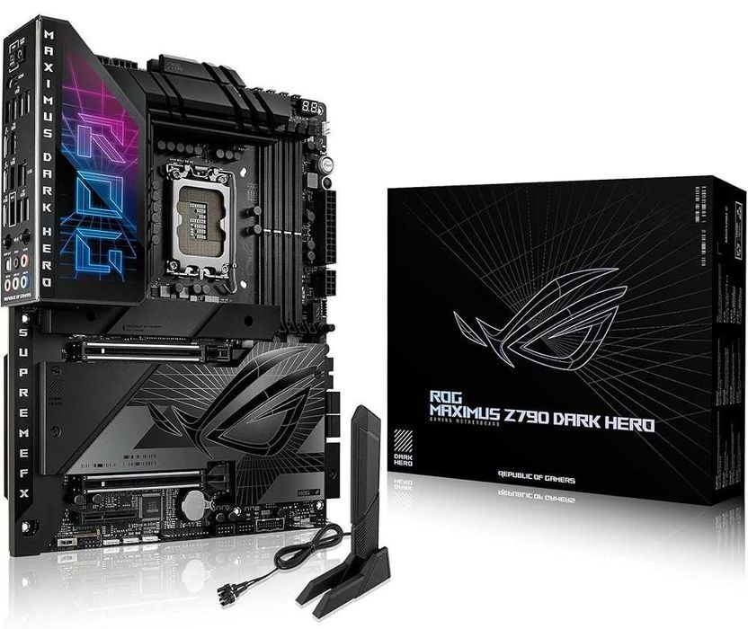 Płyta główna ASUS ROG Maximus Z790 Dark Hero box gwarancja nr. 406008