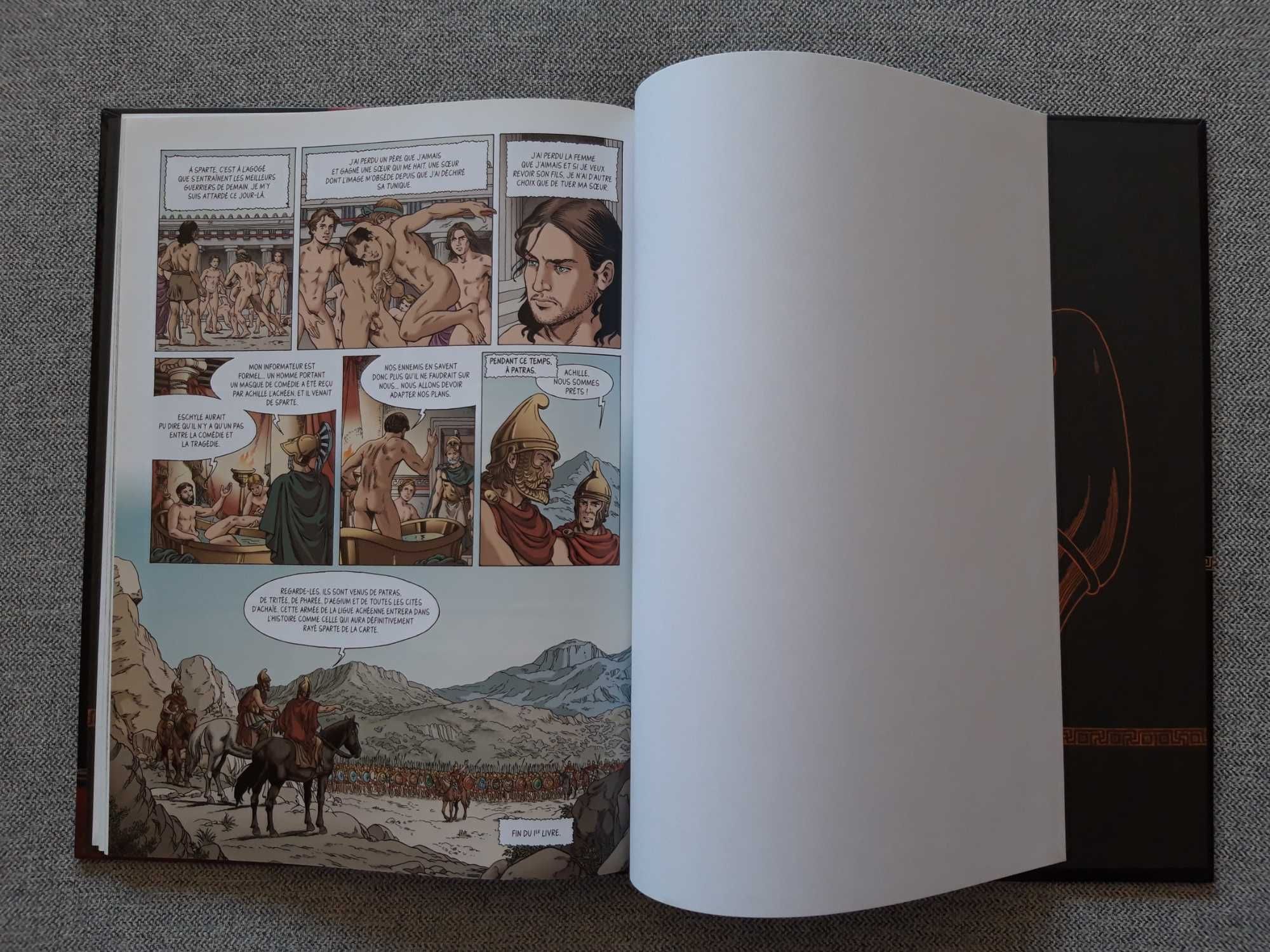 BD "Sparte - Ne jamais demander grâce T1" de Simon & Weber
