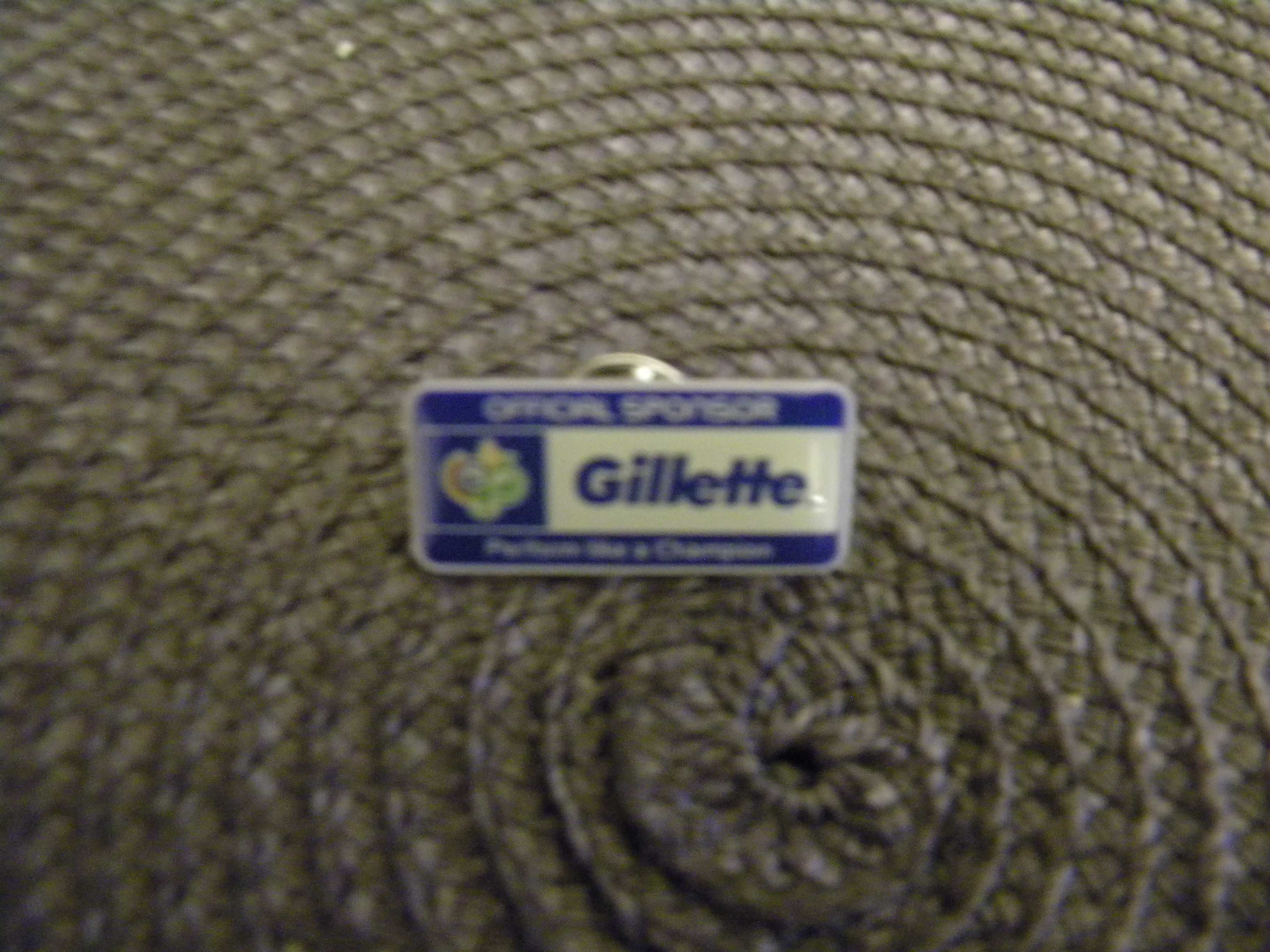 Przywieszka Gillette metalowa