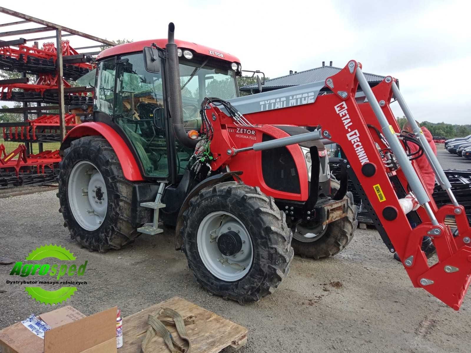 Ładowacz Tur Matal Technik Do Ciągnika Zetor New Holland MTZ Ursus