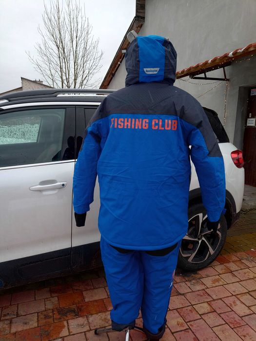 Nowy Komplet wędkarski rozm.M Remington Fishing kurtka+spodnie ogrodni