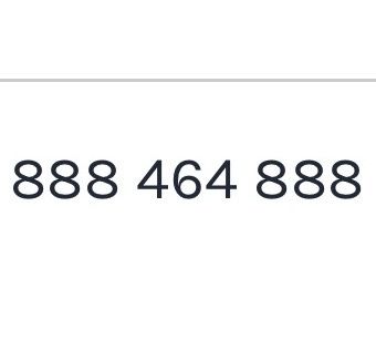 Złoty numer telefonu