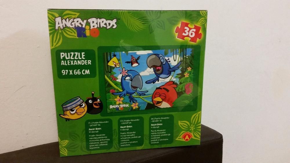 Puzzle Angry Birds 36 elementów