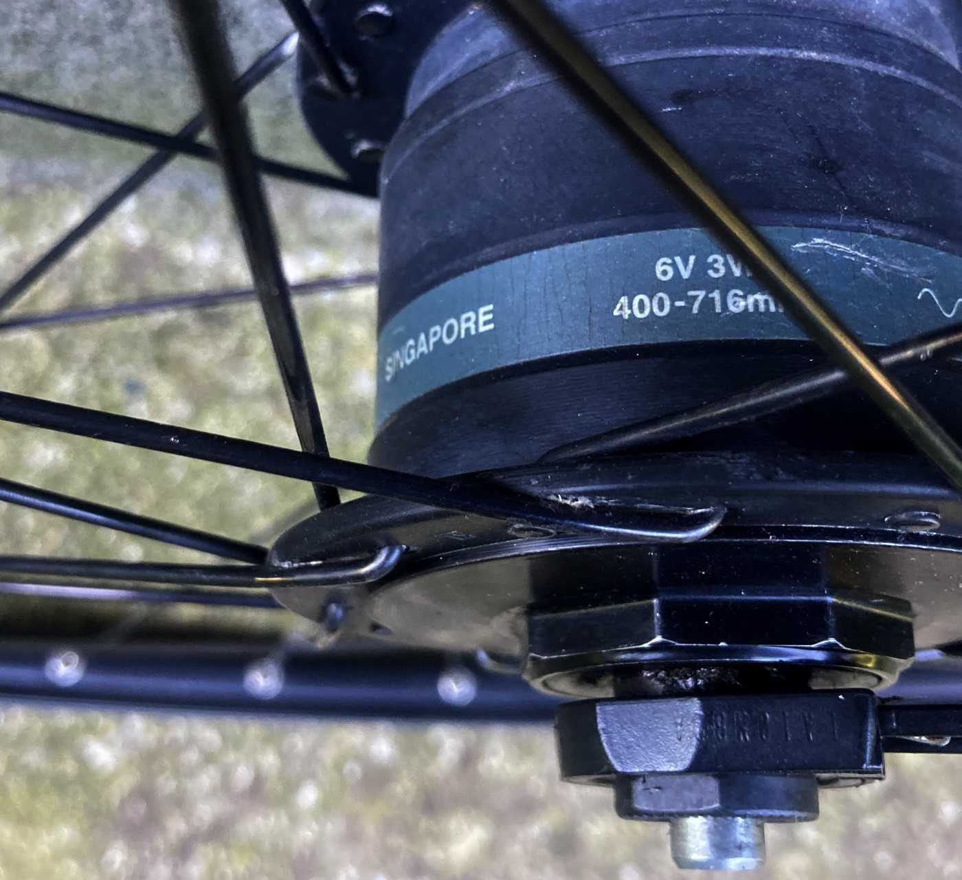 Koło przód wyprawowe dynamo shimano 28"