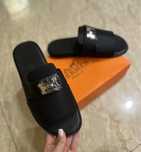 Мужские брендовые шлепанцы Hermes