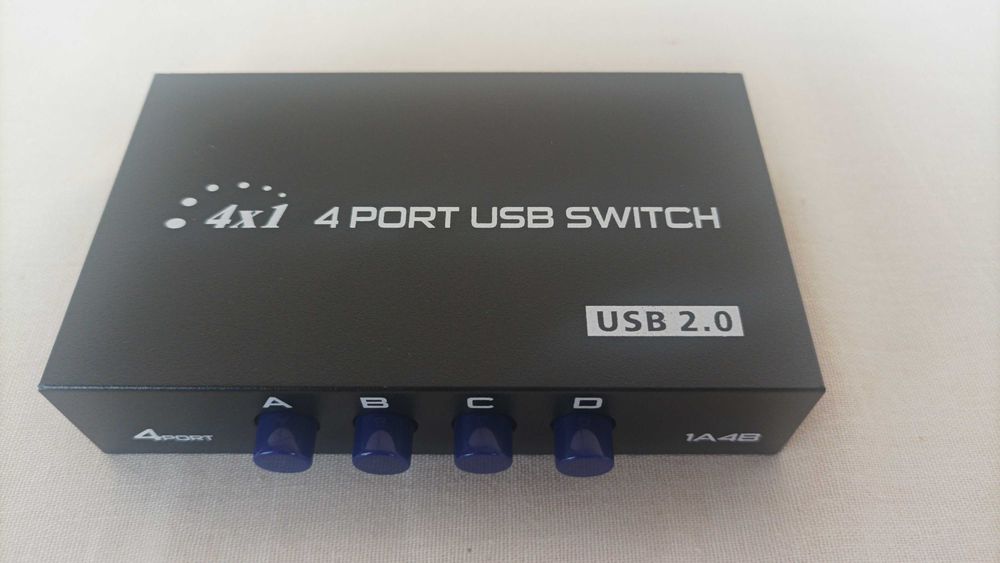 Переключатель-коммутатор USB 2,0, селектор, 4 порта