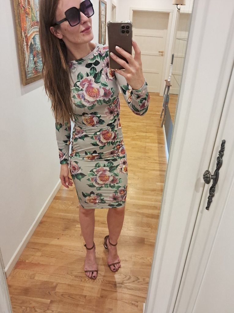 Zara sukienka midi
