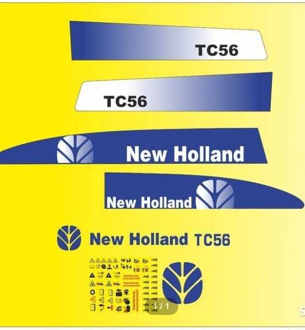Katalog części kombajn New Holland TC 56