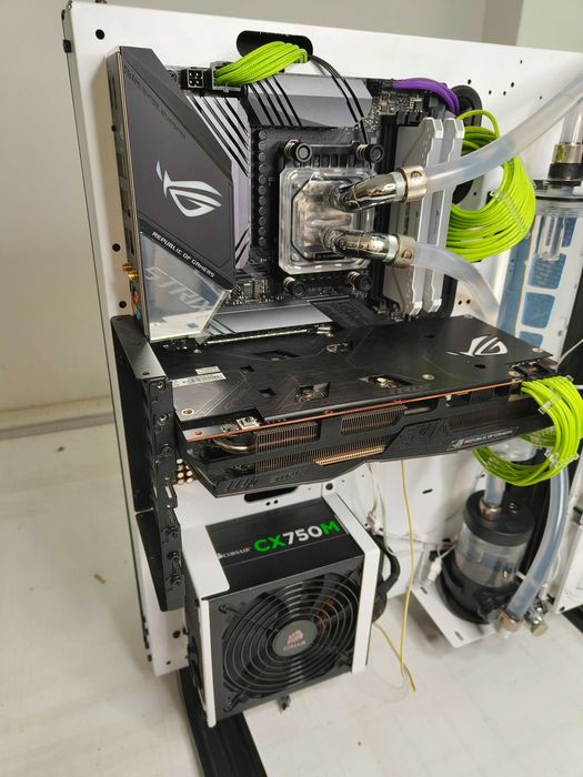 Ryzen 5900x, 32GB, 5700 Asus Strix, Asus Strix X570-E chłodzenie wodne