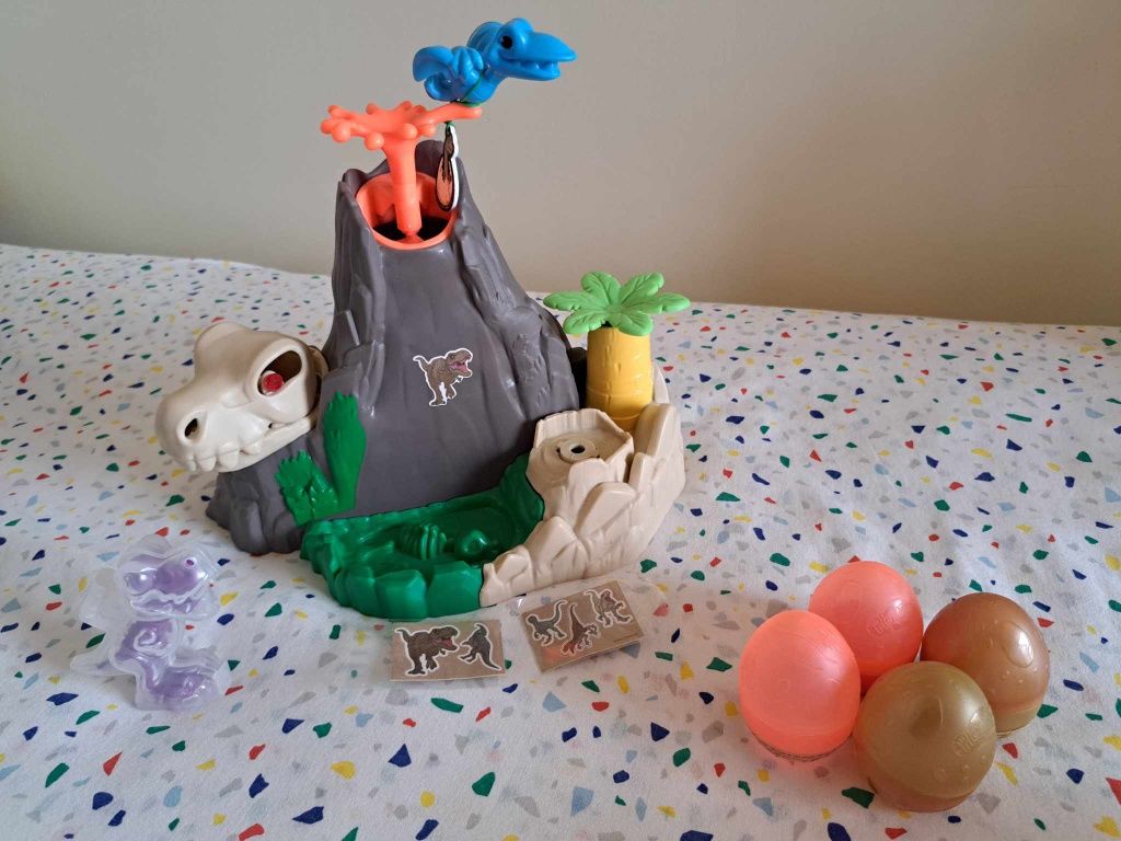 Play-doh: Galinha,Massas,Cabeleireiro,Vulcão e Gelataria