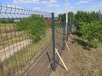 Монтаж та установка огорожи з 3Д евросетки по Києву 350 грн