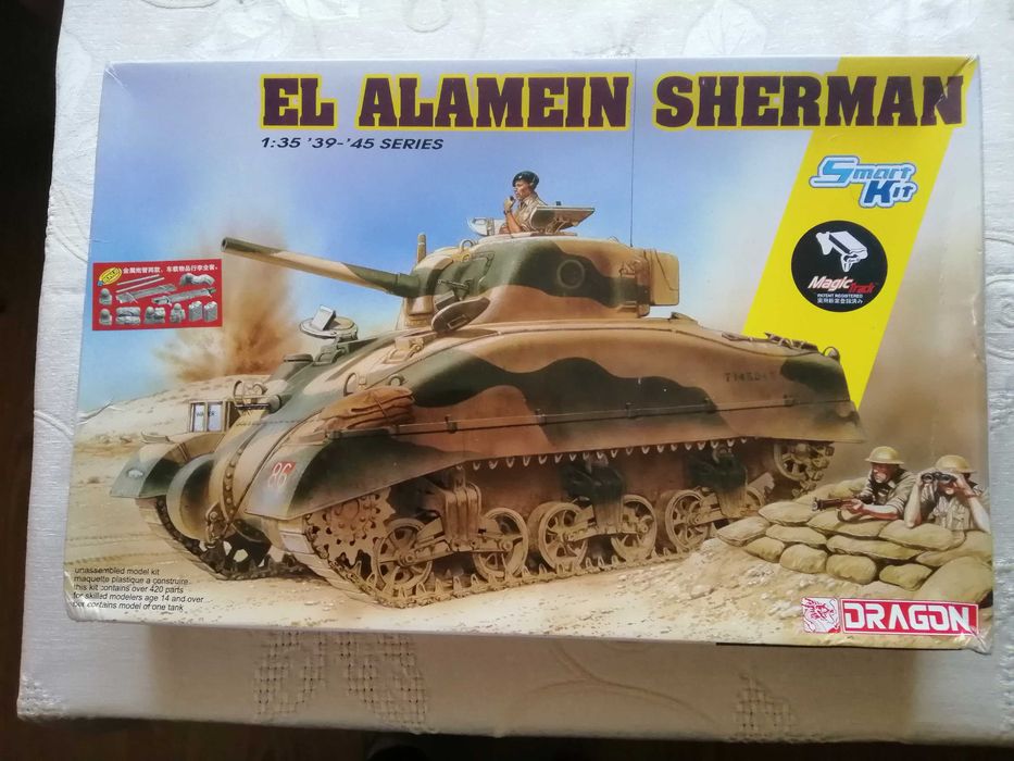 model el alamein sherman