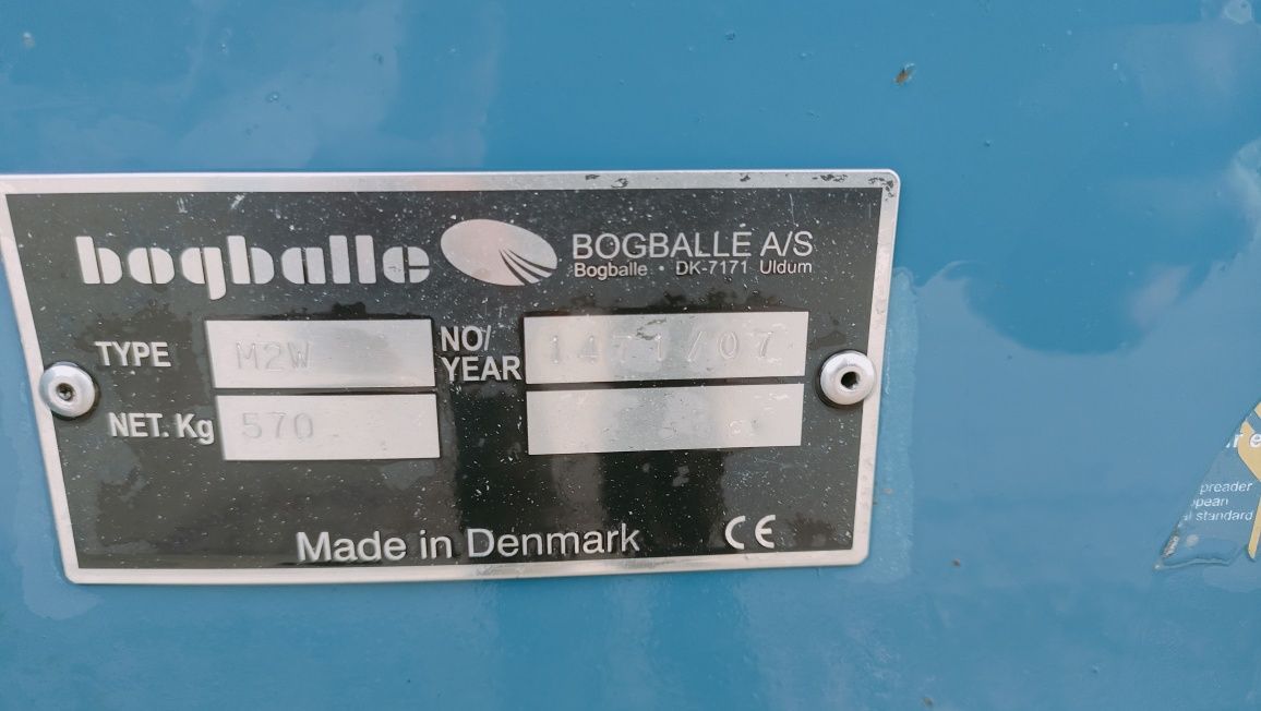 Rosiewcz bogballe m2w komputer waga amazone kuhn rauch sulky