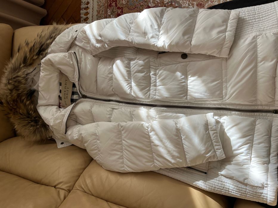 Пуховик оригінал Burberry розмір л