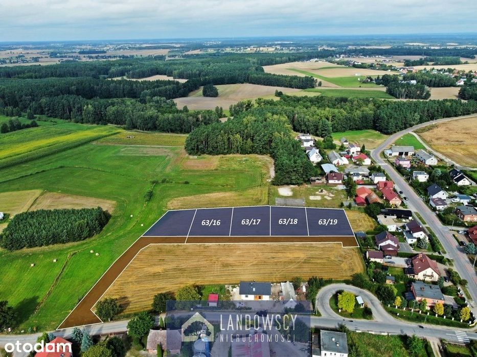 Działka budowlana w centrum Koteż | gm. Starogard