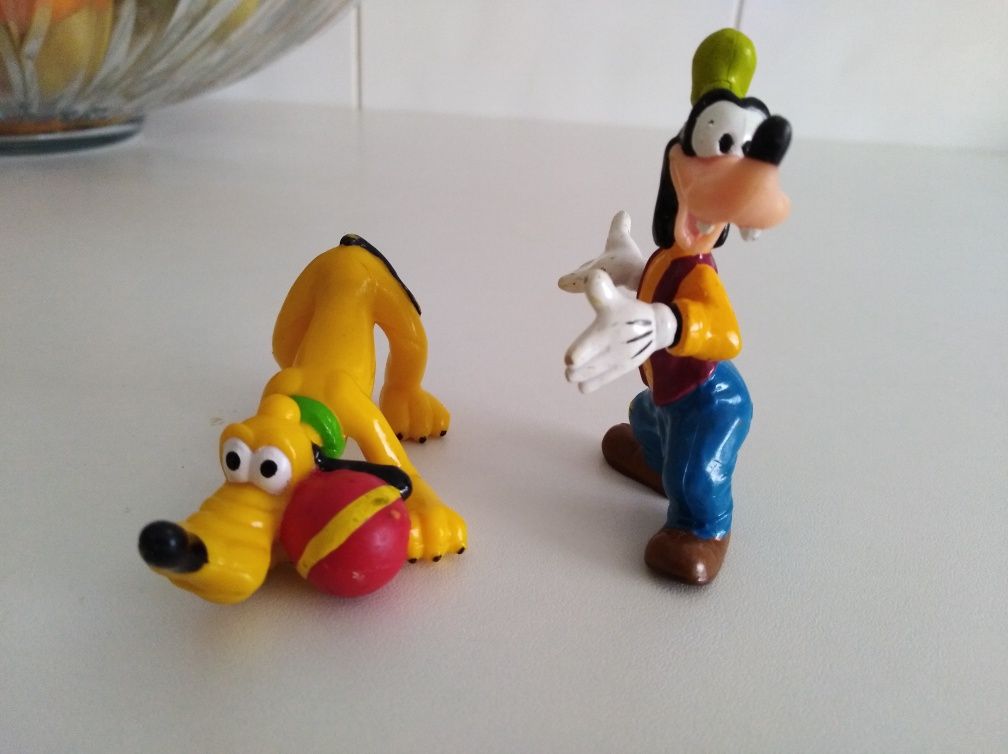 Mickey e companhia - figuras em pvc - Minnie, Donald, Daisy, Pateta e