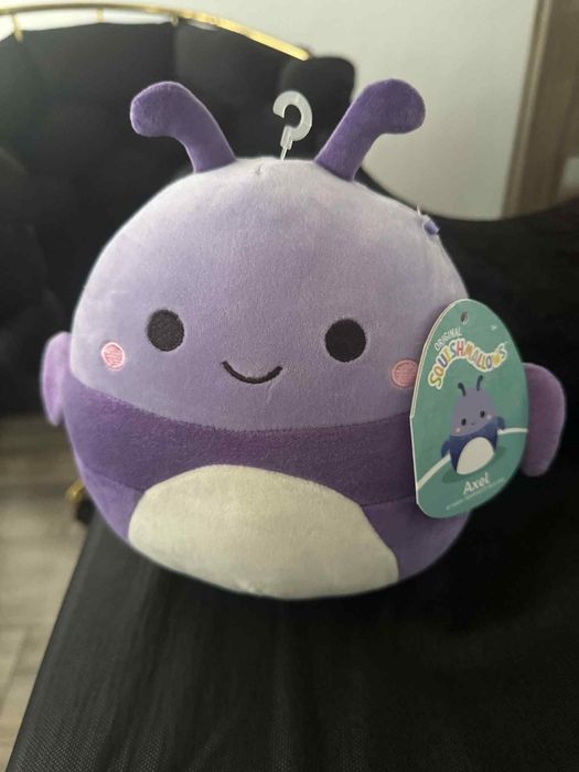 Squishmallows original maskotka pluszak chrząszcz Axel 19cm