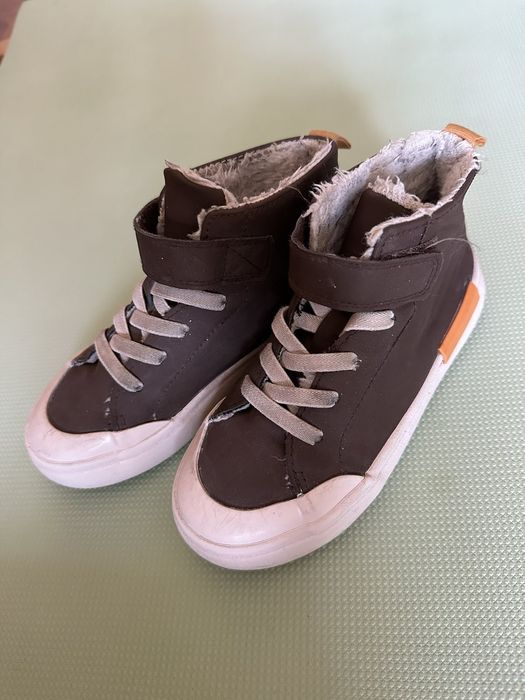 Кеди H&M утеплені, хайтопи, кросівки, черевики, розмір 3