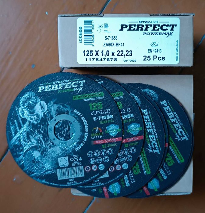 Tarcza Do Cięcia Metalu STALCO 25 sztuk