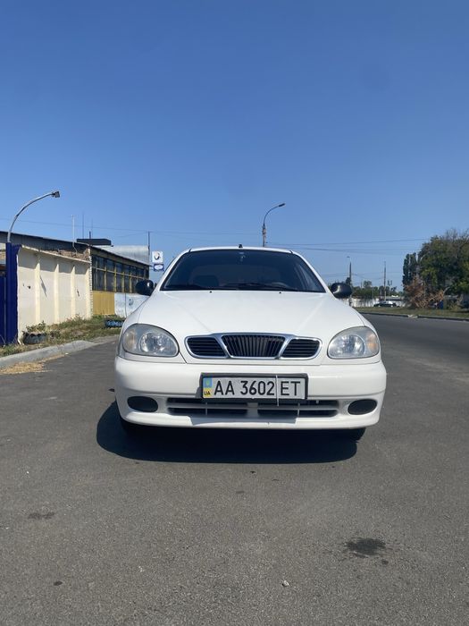 Daewoo lanos білий газ/бензин 1,5