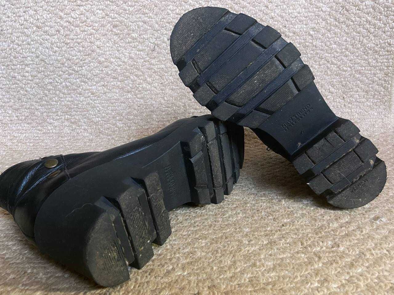Кожаные ботинки, 39 размер