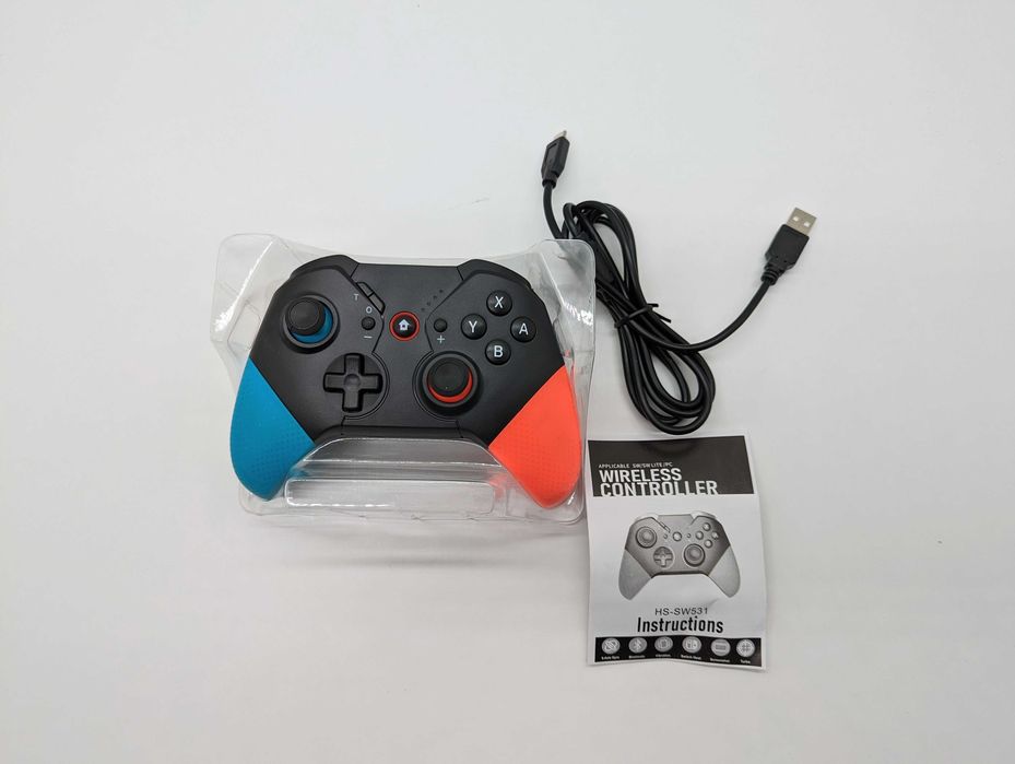Pad kontroler bezprzewodowy HS-SW531 Switch/Switch Lite/PC blue red