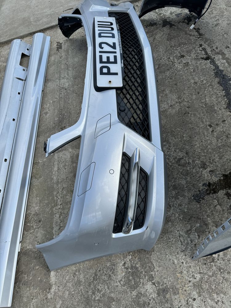 Бампера і пороги Mercedes W204 C-klass AMG рестайл