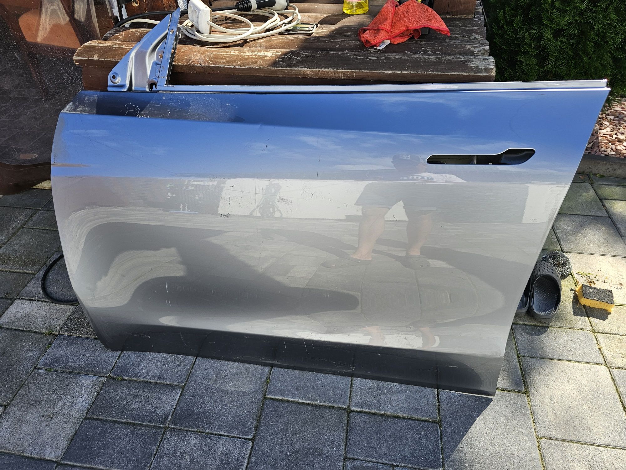 Tesla mY model Y дверь передняя левая в наличии
