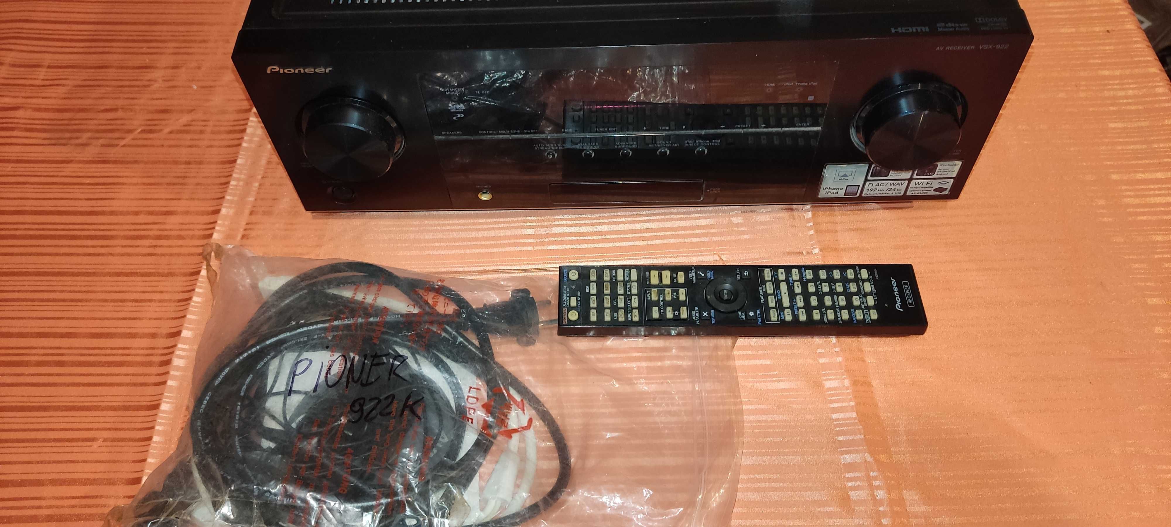 Pioneer VSX-922 7.2 DTS 7x105W HDMI USB